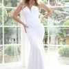 Tina Holly Couture Made To Order Tina Holly Couture BA651 White Ivory Mermaid Strapless Gown Formal Dress NEW ARRIVALS