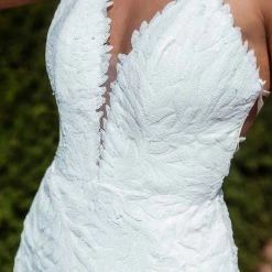 Tina Holly Couture Made To Order BRIDAL COLLECTION Tina Holly Couture BB001 White Sequin Lace Back Mermaid Bridal Formal Dress 19 Tina Holly Couture Made To Order BRIDAL COLLECTION Tina Holly Couture BB001 White Sequin Lace Back Mermaid Bridal Formal Dress