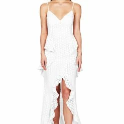 NOOKIE White Darling Maxi Dress