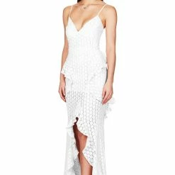 NOOKIE White Darling Maxi Dress