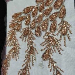 Honey Couture EDEN Blush Crystal Beaded Tulle Formal Gown 31 Honey Couture EDEN Blush Crystal Beaded Tulle Formal Gown