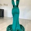 Honey Couture BLOSSUM Green Multi Tie Evening Gown Dress NEW ARRIVALS
