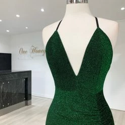 Honey Couture LUREX Emerald Green Sparkle Mermaid Evening Gown Dress NEW ARRIVALS 13 Honey Couture LUREX Emerald Green Sparkle Mermaid Evening Gown Dress NEW ARRIVALS
