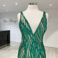 One Honey Boutique Honey Couture YASMIN Emerald Green Sequin Formal Gown NEW ARRIVALS 20 One Honey Boutique Honey Couture YASMIN Emerald Green Sequin Formal Gown NEW ARRIVALS