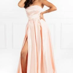 Honey Couture EVIE Strapless Made To Order Formal Gown