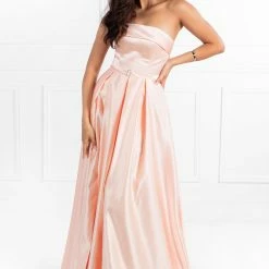 Honey Couture EVIE Strapless Made To Order Formal Gown