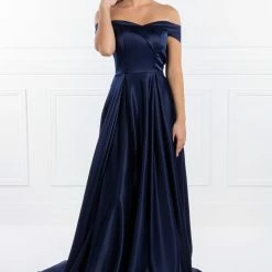 Honey Couture Made To Your Measurements Honey Couture ABIGAIL Off Shoulder Full Skirt Formal Gown 15 Honey Couture Made To Your Measurements Honey Couture ABIGAIL Off Shoulder Full Skirt Formal Gown