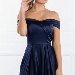 Honey Couture Made To Your Measurements Honey Couture ABIGAIL Off Shoulder Full Skirt Formal Gown 16 Honey Couture Made To Your Measurements Honey Couture ABIGAIL Off Shoulder Full Skirt Formal Gown