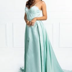 Honey Couture TORI Pastel Green Formal Dress NEW ARRIVALS
