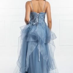 Honey Couture Made To Your Measurements NEW ARRIVALS Honey Couture MEGAN Corset Beaded Top Tulle Princess Skirt