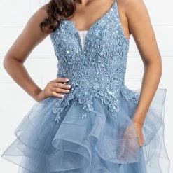 Honey Couture Made To Your Measurements NEW ARRIVALS Honey Couture MEGAN Corset Beaded Top Tulle Princess Skirt