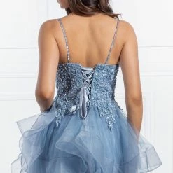 Honey Couture Made To Your Measurements NEW ARRIVALS Honey Couture MEGAN Corset Beaded Top Tulle Princess Skirt