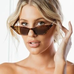 Honey Couture Sunglasses Honey Couture TRIXI Tortoise Cat Eye Festival Sunglasses