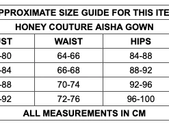 Honey Couture AISHA Red Low Back Mermaid Evening Gown Dress NEW ARRIVALS