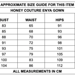 Honey Couture ENYA Rose Gold Glitter Formal Gown NEW ARRIVALS