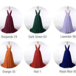 Honey Couture PIPPA Red V Front Formal Ball Gown