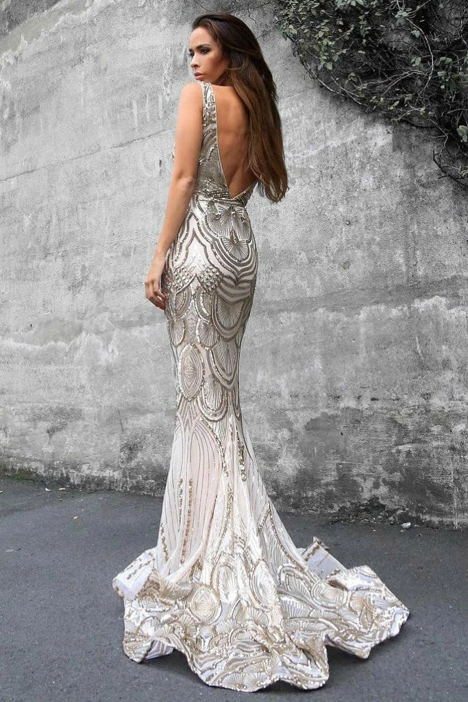 Tina Holly Couture Made To Order NEW ARRIVALS Tinaholy Couture P1732 Gold Scalloped Sequin Formal Gown Dress 3 Tina Holly Couture Made To Order NEW ARRIVALS Tinaholy Couture P1732 Gold Scalloped Sequin Formal Gown Dress