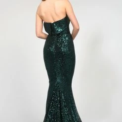 Tina Holly Couture Made To Order Tina Holly Couture TA361 Emerald Green Sequin Mermaid Formal Dress NEW ARRIVALS