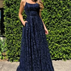 Tina Holly Couture Made To Order Tina Holly Couture Designer TH018 Blue Floral Ball Gown Formal Dress 8 Tina Holly Couture Made To Order Tina Holly Couture Designer TH018 Blue Floral Ball Gown Formal Dress