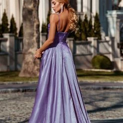 Tina Holly Couture Made To Order Tina Holly Couture Designer TH122 Lilac Purple Silky Formal Gown NEW ARRIVALS