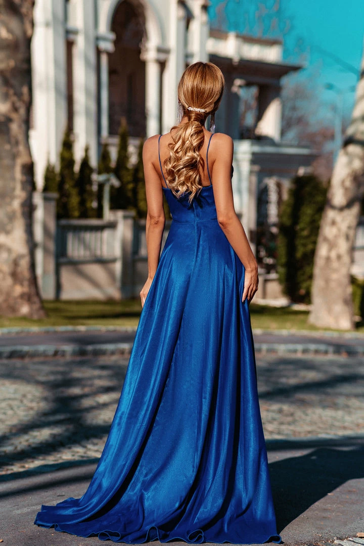Tina Holly Couture Made To Order NEW ARRIVALS Tina Holly Couture Designer TH122 Royal Blue Silky Formal Gown 5 Tina Holly Couture Made To Order NEW ARRIVALS Tina Holly Couture Designer TH122 Royal Blue Silky Formal Gown
