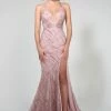 Tina Holly Couture Made To Order NEW ARRIVALS Tina Holly Couture Designer TW001 Tea Rose Pink Mermaid Formal Dress