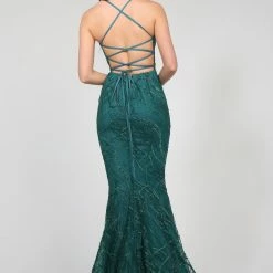 Tina Holly Couture Made To Order NEW ARRIVALS Tina Holly Couture Designer TW001 Emerald Green Mermaid Formal Dress