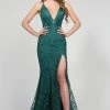 Tina Holly Couture Made To Order NEW ARRIVALS Tina Holly Couture Designer TW001 Emerald Green Mermaid Formal Dress