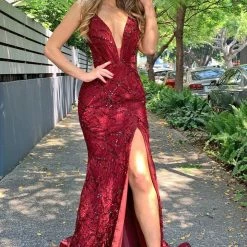 Tina Holly Couture Made To Order Tina Holly Couture Designer TW001 Wine Mermaid Formal Dress NEW ARRIVALS