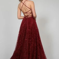 Tina Holly Couture Made To Order Tina Holly Couture Designer TW002 Wine Sequin Formal Dress NEW ARRIVALS