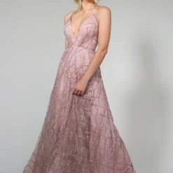 Tina Holly Couture Made To Order Tina Holly Couture Designer TW002 Tea Rose Sequin Formal Dress NEW ARRIVALS