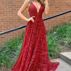 Tina Holly Couture Made To Order Tina Holly Couture Designer TW002 Wine Sequin Formal Dress NEW ARRIVALS