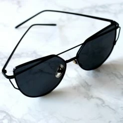 Honey Couture Sunglasses Honey Couture KOURTNEY Black On Black Sunglasses 9 Honey Couture Sunglasses Honey Couture KOURTNEY Black On Black Sunglasses