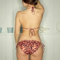 Bikini Thief LUCY VINCENT Red Print Bikini Set SWIMWEAR