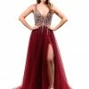 Honey Couture LINA Crystal Tulle Formal Gown NEW ARRIVALS