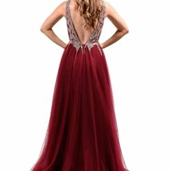 Honey Couture LINA Crystal Tulle Formal Gown NEW ARRIVALS
