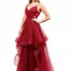 Honey Couture Made To Your Measurements Honey Couture NATALIA Layered Tulle Princess Gown Formal Gown NEW ARRIVALS