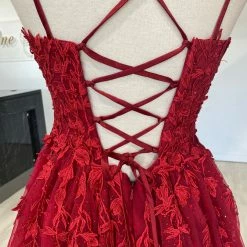 Honey Couture Made To Your Measurements Honey Couture LULU Polka Dot Beaded Tulle Applique Ballgown Formal Dress NEW ARRIVALS