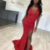 NEW ARRIVALS Honey Couture LUREX Red Sparkle Mermaid Evening Gown Dress 1 NEW ARRIVALS Honey Couture LUREX Red Sparkle Mermaid Evening Gown Dress