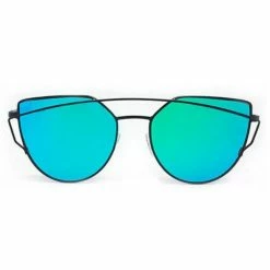 Honey Couture Sunglasses Honey Couture KOURTNEY Black & Blue Sunglasses ACCESSORIES